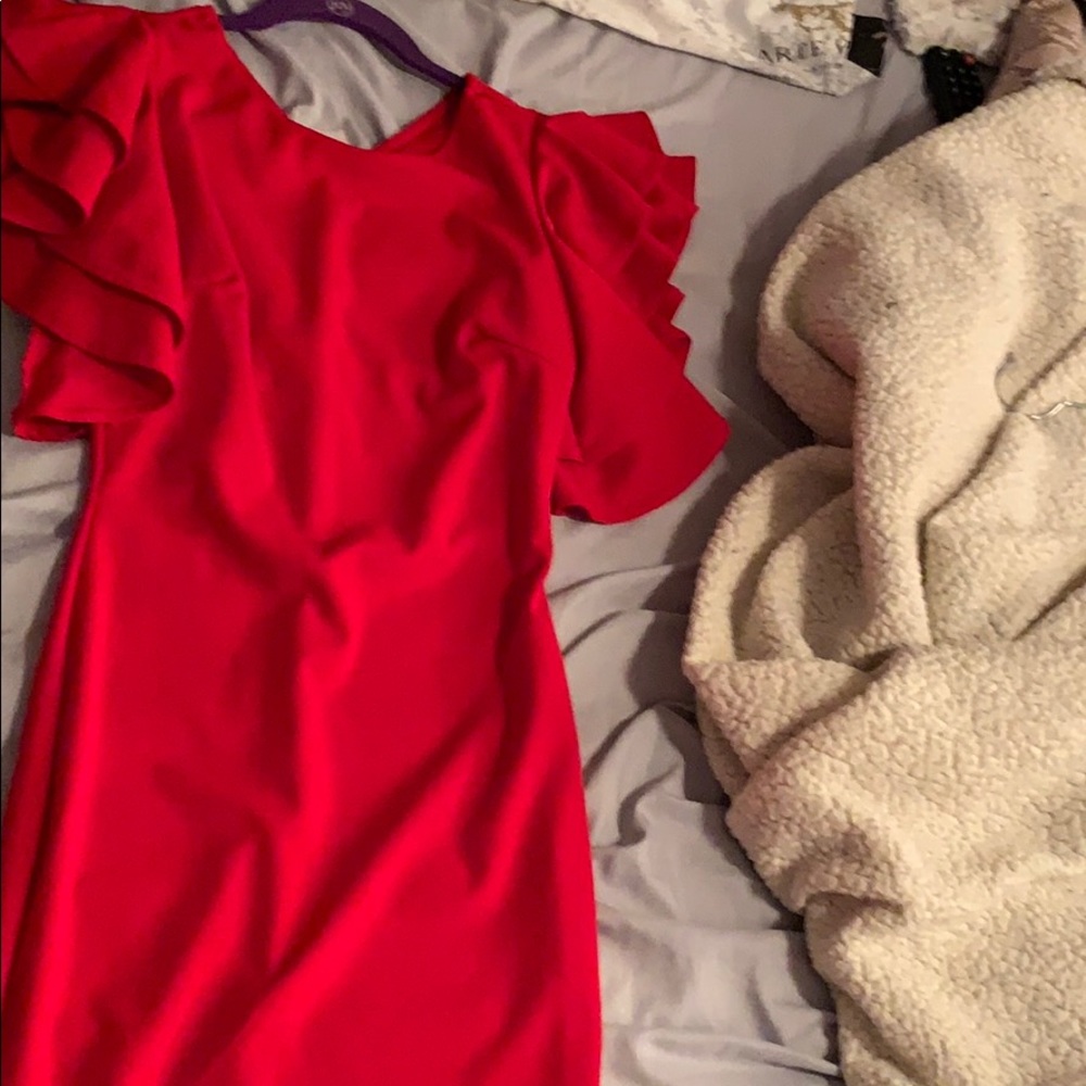 Classy Red Dress